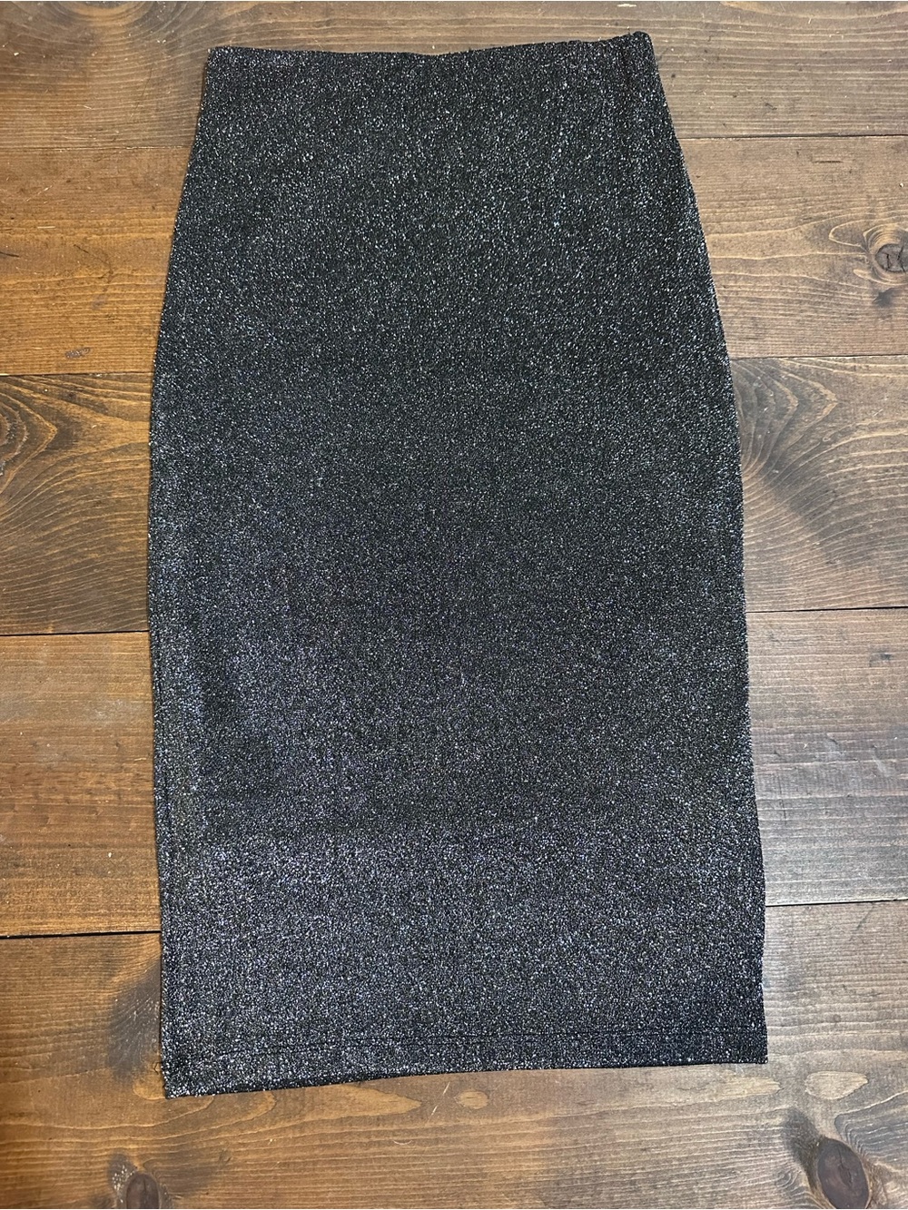 Windsor Black Shimmer Pencil Skirt